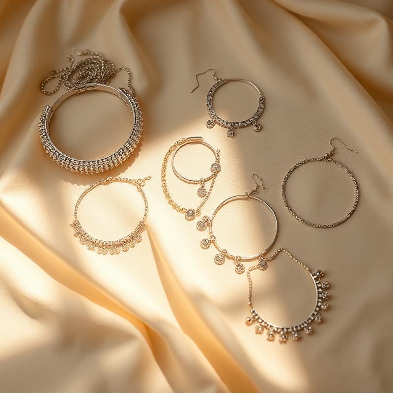 Silver Anklets